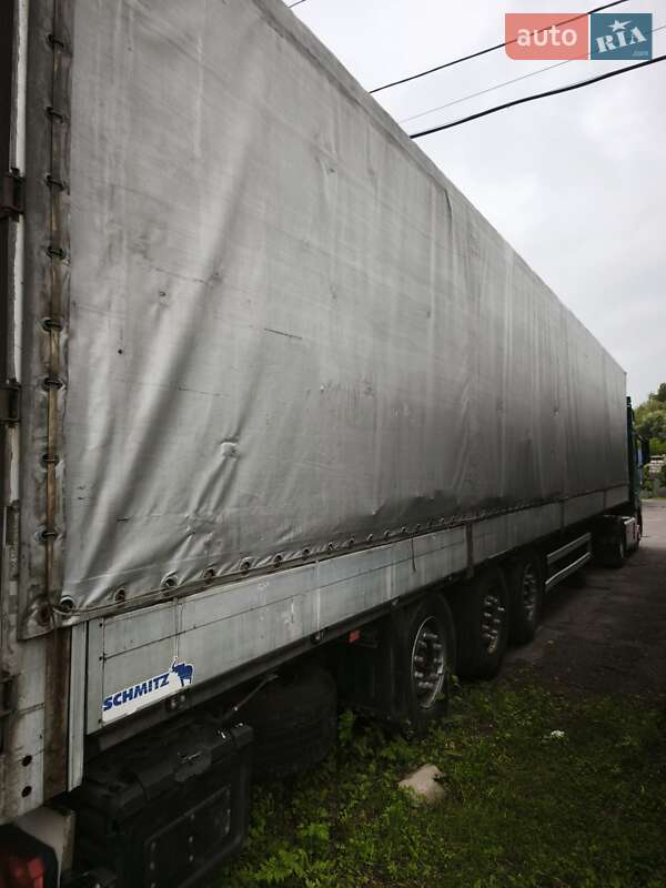Тентованный борт (штора) - полуприцеп Schmitz Cargobull S01 2003 в Чернигове
