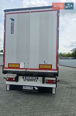 Тентованный борт (штора) - полуприцеп Schmitz Cargobull S01 2011 в 