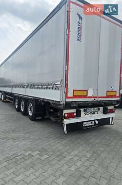 Тентованный борт (штора) - полуприцеп Schmitz Cargobull S01 2011 в 