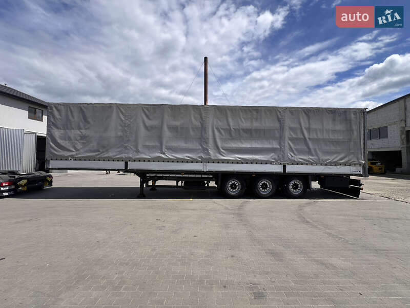 Тентований борт (штора) - напівпричіп Schmitz Cargobull S01 2011 в Тячеві