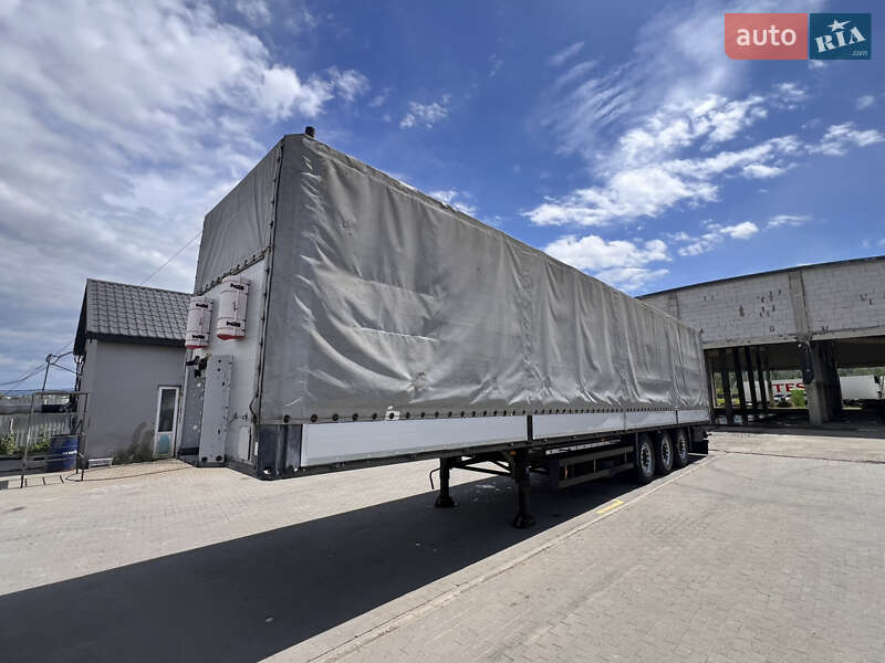 Тентований борт (штора) - напівпричіп Schmitz Cargobull S01 2011 в Тячеві