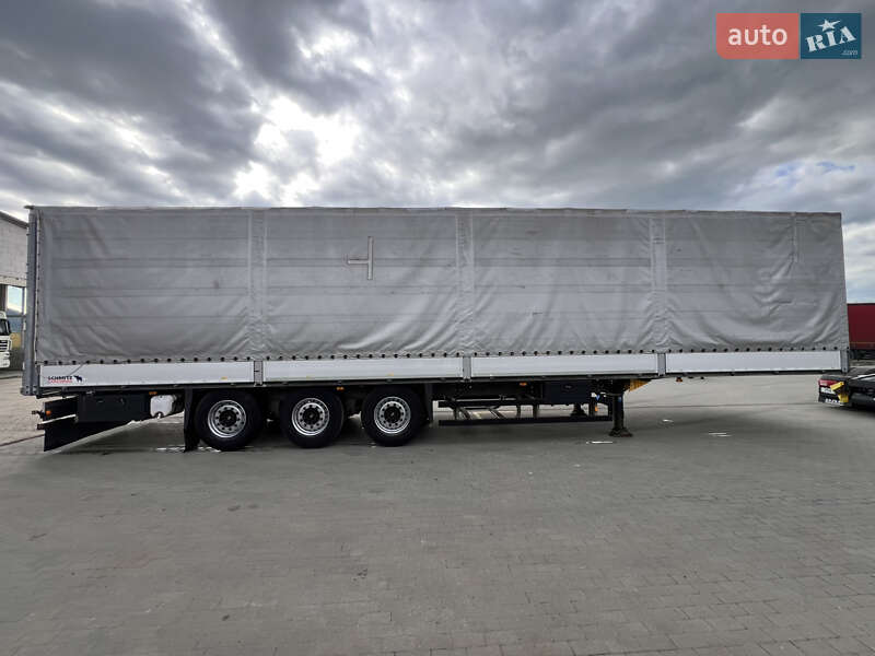Тентований борт (штора) - напівпричіп Schmitz Cargobull S01 2011 в Тячеві