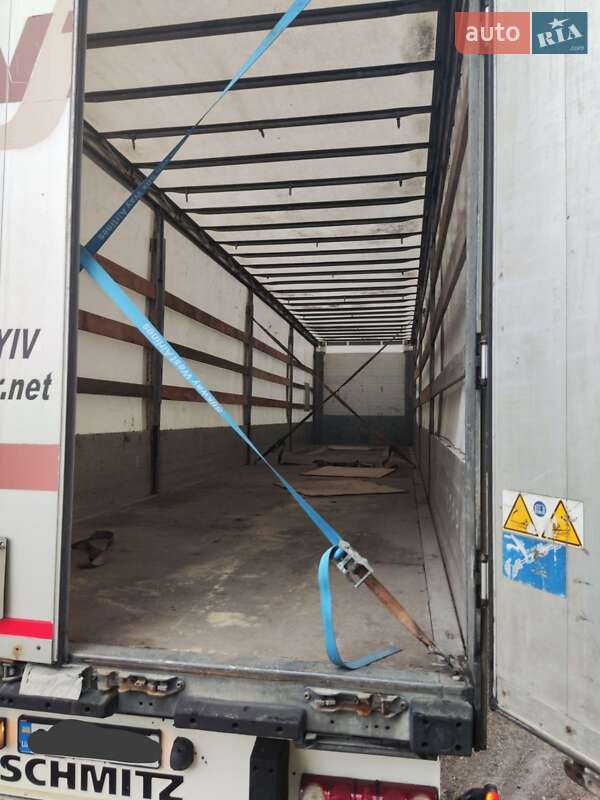 Тентований борт (штора) - напівпричіп Schmitz Cargobull S01 2008 в Києві