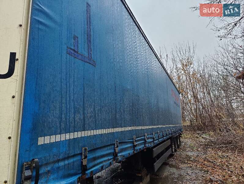 Тентований борт (штора) - напівпричіп Schmitz Cargobull S01 2005 в 