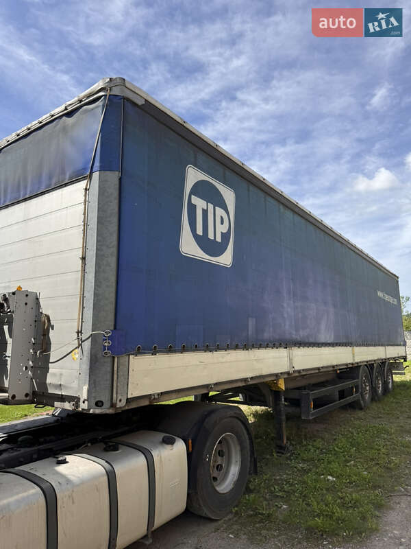 Тентованный борт (штора) - полуприцеп Schmitz Cargobull S01 2007 в Здолбунове