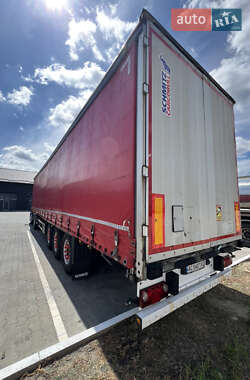 Тентованный борт (штора) - полуприцеп Schmitz Cargobull S01 2008 в 