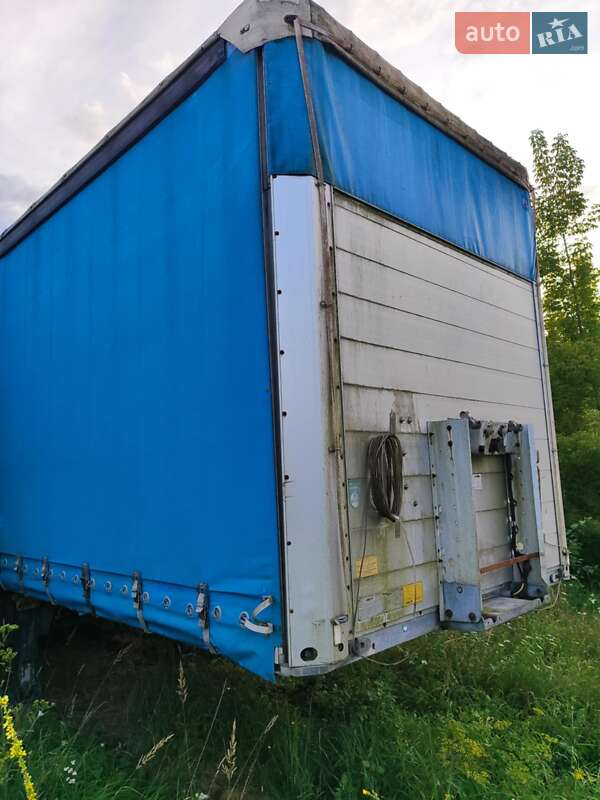 Тентованный борт (штора) - полуприцеп Schmitz Cargobull S01 2007 в 