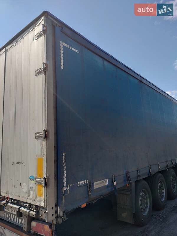 Тентованный борт (штора) - полуприцеп Schmitz Cargobull S01 2003 в Виннице