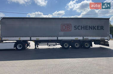 Тентованный борт (штора) - полуприцеп Schmitz Cargobull S01 2010 в 