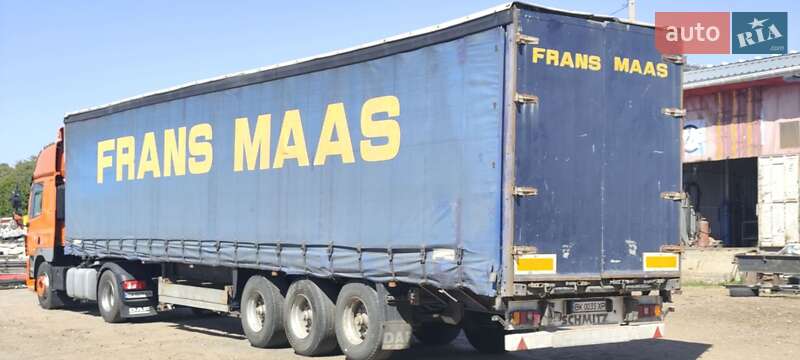 Тентований борт (штора) - напівпричіп Schmitz Cargobull S01 1998 в Умані