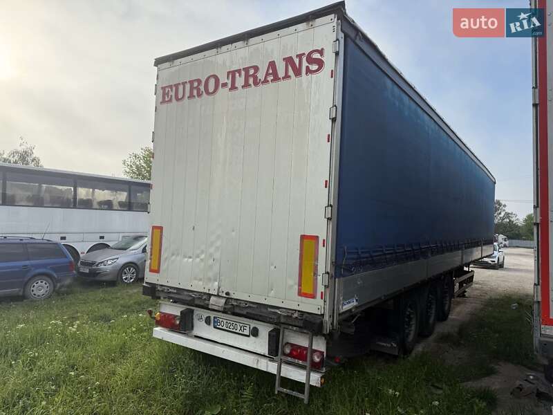 Тентованный борт (штора) - полуприцеп Schmitz Cargobull S01 2007 в 