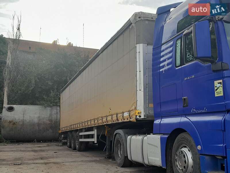 Тентованный борт (штора) - полуприцеп Schmitz Cargobull S01 2006 в Ровно