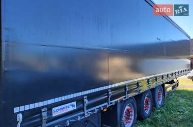 Тентованный борт (штора) - полуприцеп Schmitz Cargobull S01 2012 в 
