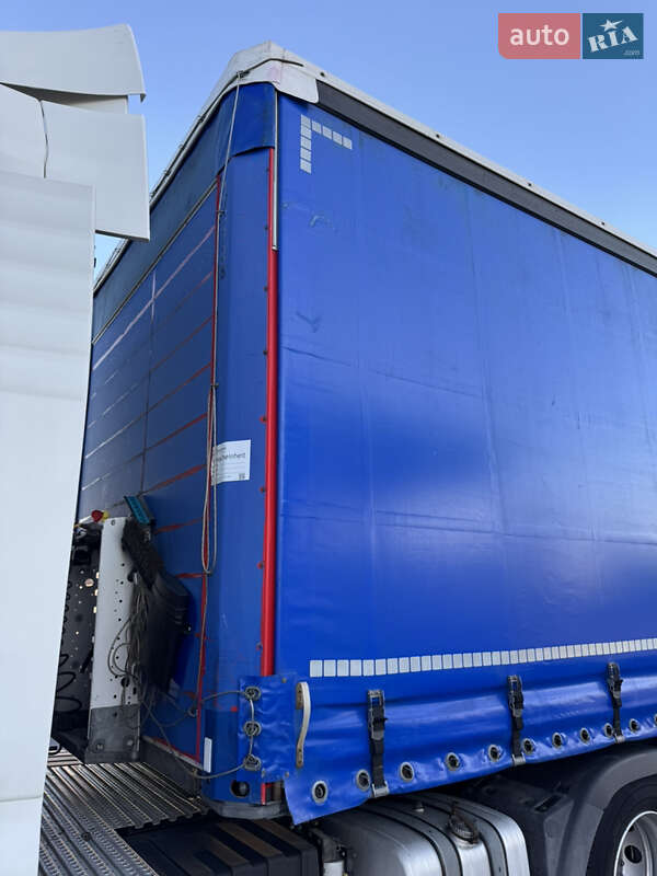 Тентованный борт (штора) - полуприцеп Schmitz Cargobull S01 2011 в Луцке