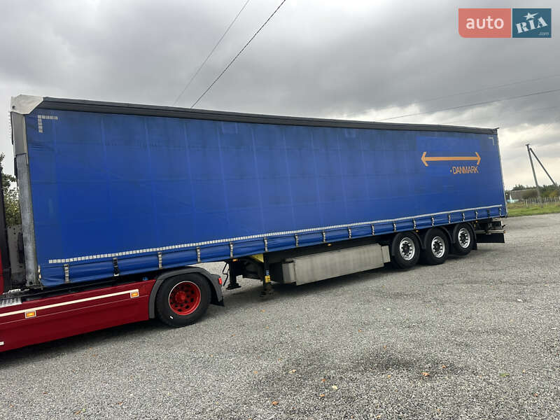Тентованный борт (штора) - полуприцеп Schmitz Cargobull S01 2015 в Житомире