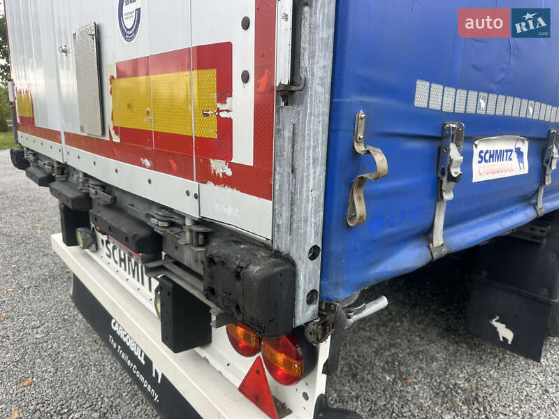 Тентованный борт (штора) - полуприцеп Schmitz Cargobull S01 2015 в Житомире