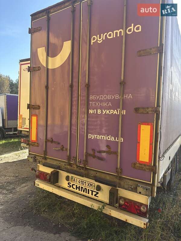 Тентованный борт (штора) - полуприцеп Schmitz Cargobull S01 2007 в Киеве