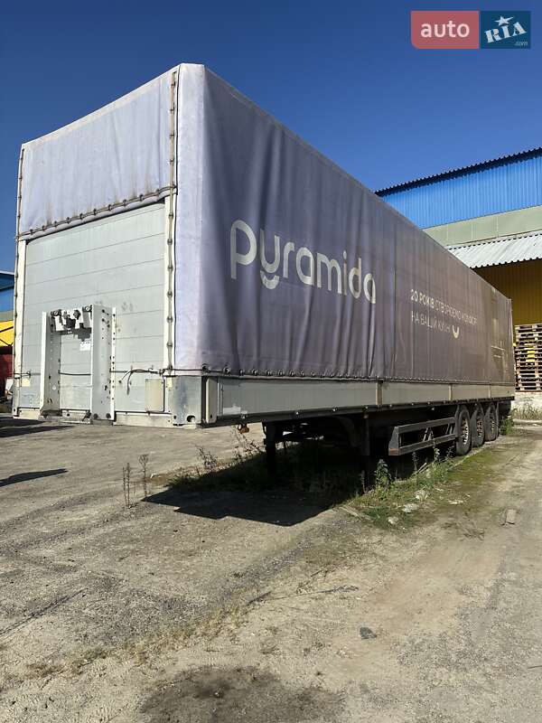 Тентованный борт (штора) - полуприцеп Schmitz Cargobull S01 2007 в Киеве