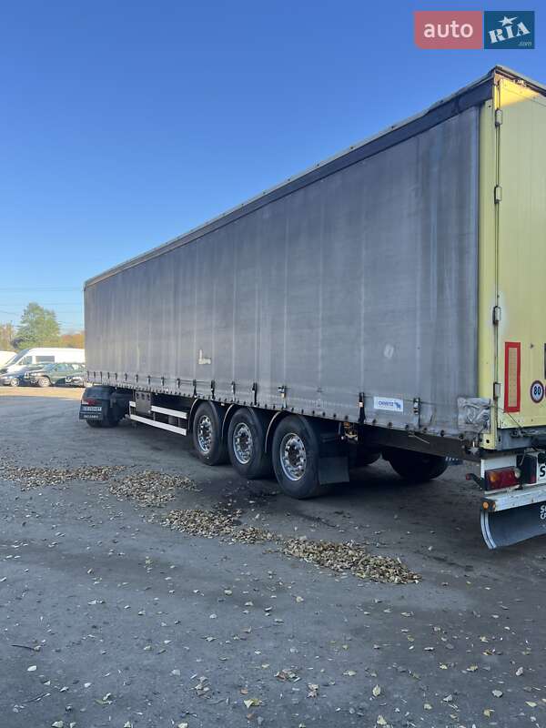 Тентованный борт (штора) - полуприцеп Schmitz Cargobull S01 2008 в Черновцах фото 2 Тентованный борт (штора) - полуприцеп Schmitz Cargobull S01 2008 в Черновцах