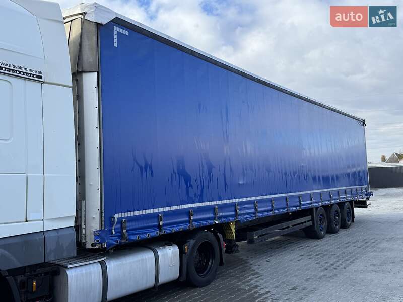 Тентованный борт (штора) - полуприцеп Schmitz Cargobull S01 2007 в Ужгороде