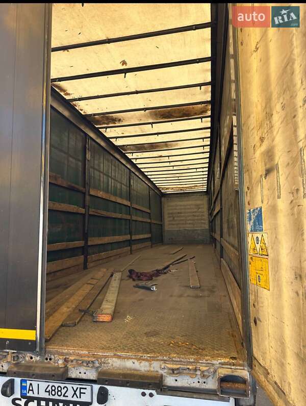 Тентованный борт (штора) - полуприцеп Schmitz Cargobull S01 2010 в Луцке