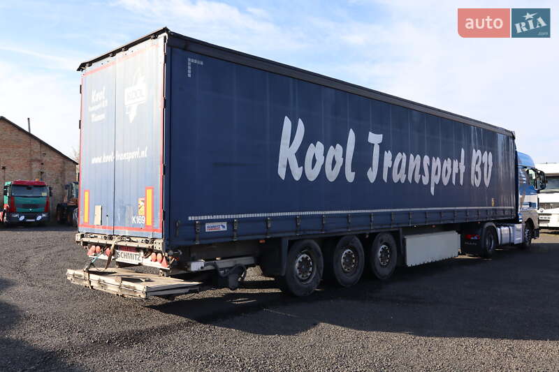 Тентованный борт (штора) - полуприцеп Schmitz Cargobull S01 2013 в Луцке