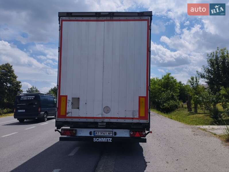 Тентованный борт (штора) - полуприцеп Schmitz Cargobull S01 2009 в Долине