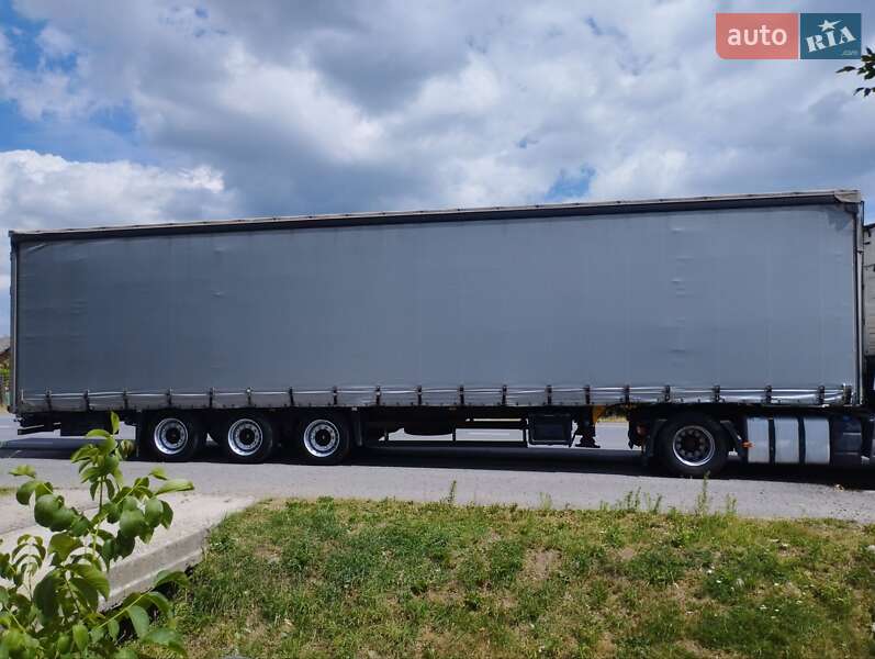 Тентованный борт (штора) - полуприцеп Schmitz Cargobull S01 2009 в Долине