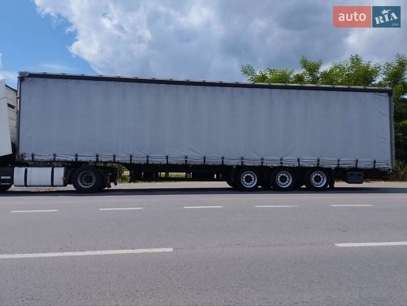 Тентованный борт (штора) - полуприцеп Schmitz Cargobull S01 2009 в Долине