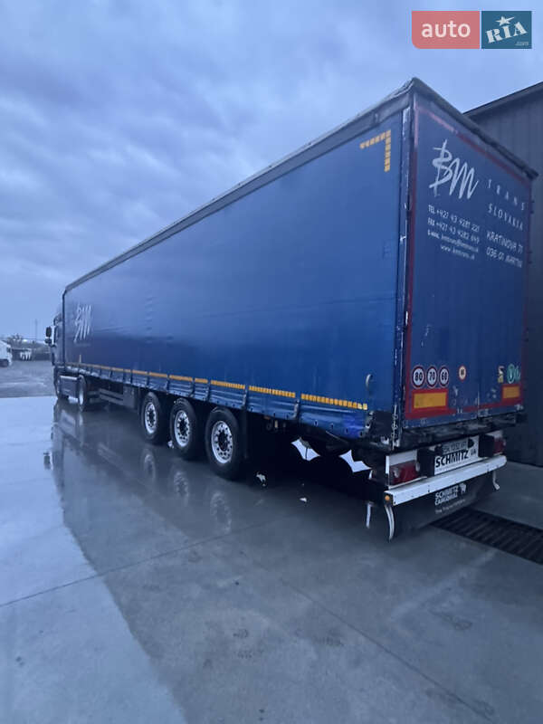 Тентований борт (штора) - напівпричіп Schmitz Cargobull S01 2011 в Рівному
