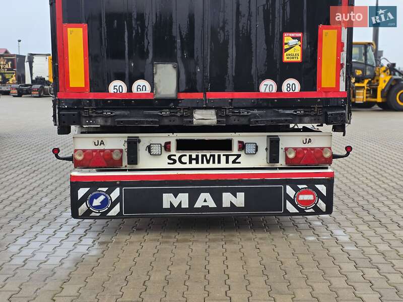 Тентований борт (штора) - напівпричіп Schmitz Cargobull S01 2007 в Рівному