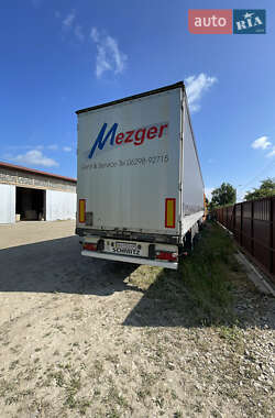 Тентованный борт (штора) - полуприцеп Schmitz Cargobull S01 2007 в Ивано-Франковске