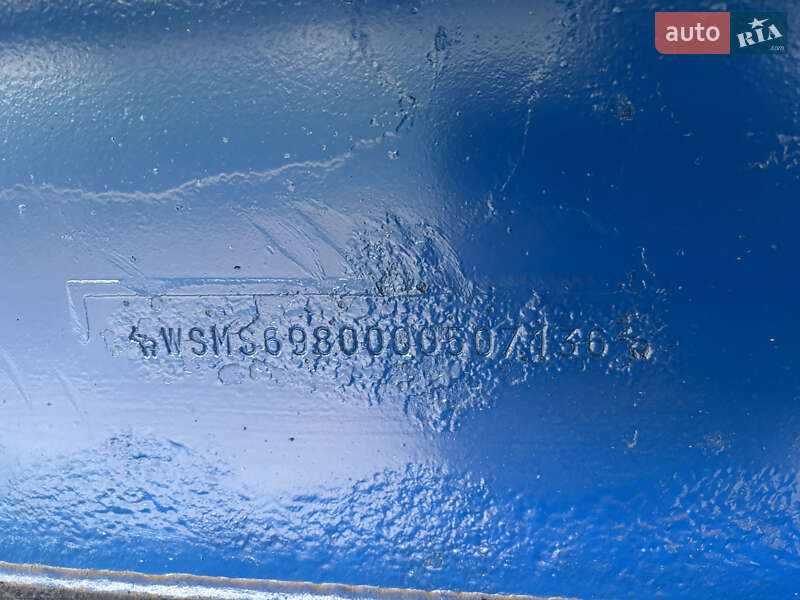 Тентованный борт (штора) - полуприцеп Schmitz Cargobull S01 2003 в Павлограде