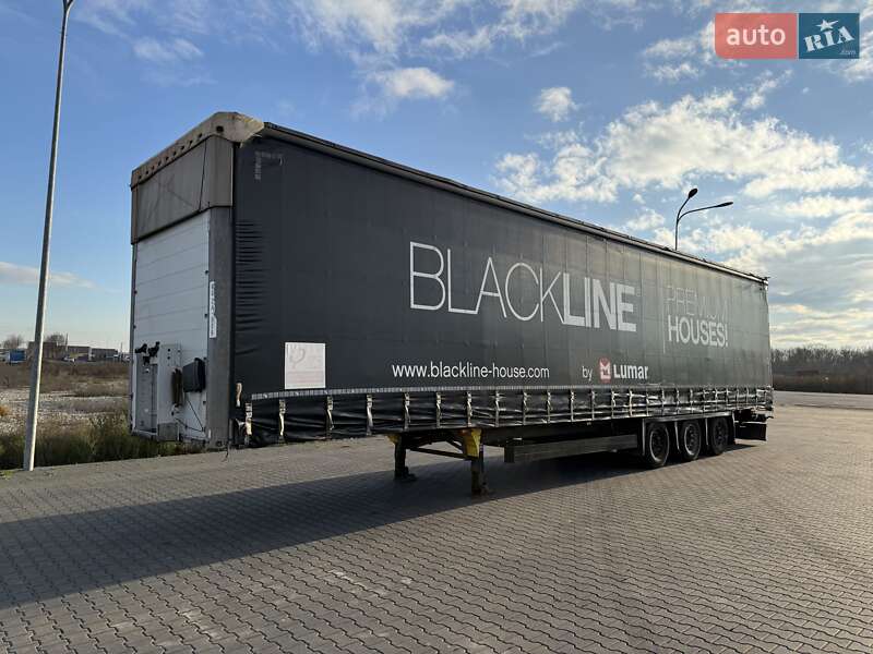 Тентованный борт (штора) - полуприцеп Schmitz Cargobull S01 2015 в Черновцах