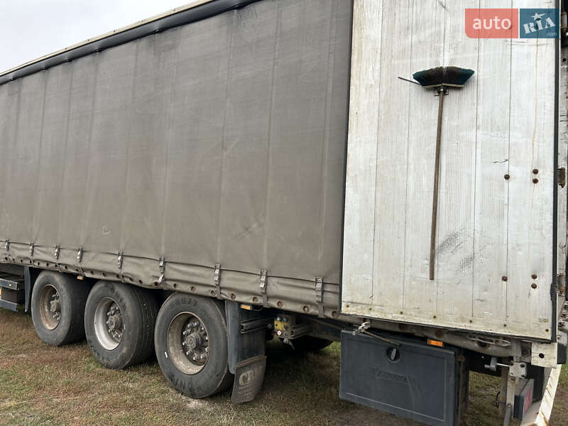 Тентованный борт (штора) - полуприцеп Schmitz Cargobull S01 2003 в Недригайлове