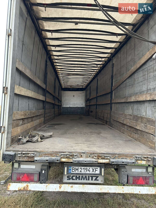 Тентованный борт (штора) - полуприцеп Schmitz Cargobull S01 2003 в Недригайлове