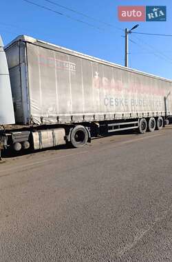 Тентованный борт (штора) - полуприцеп Schmitz Cargobull S01 2008 в Львове