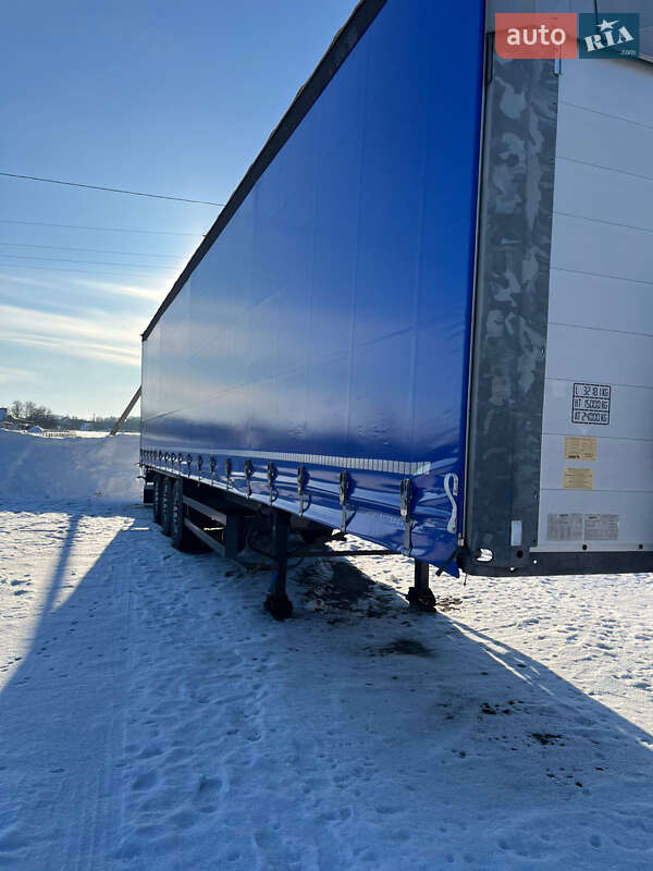 Тентований борт (штора) - напівпричіп Schmitz Cargobull S01 2016 в Житомирі