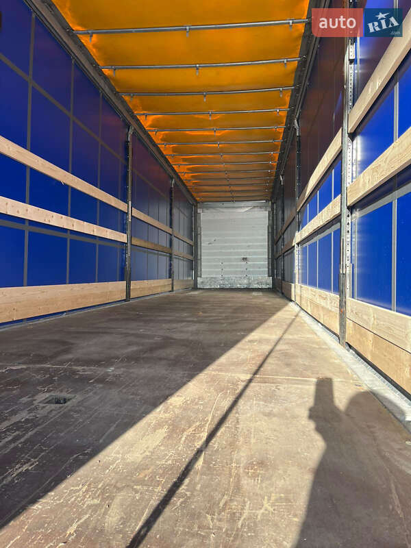 Тентований борт (штора) - напівпричіп Schmitz Cargobull S01 2016 в Житомирі