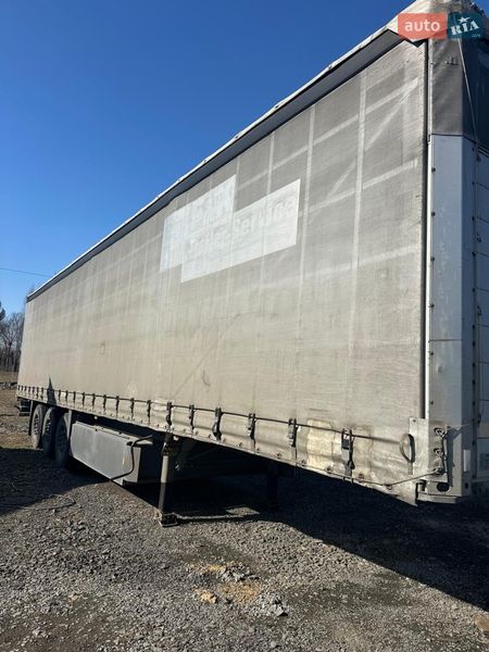 Тентованный борт (штора) - полуприцеп Schmitz Cargobull S01 2008 в Ковеле