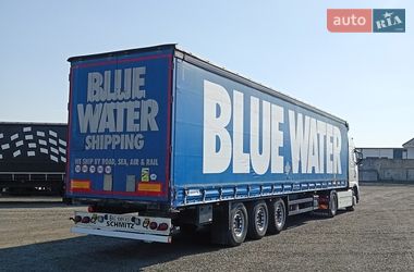 Тентований борт (штора) - напівпричіп Schmitz Cargobull S01 2013 в Луцьку