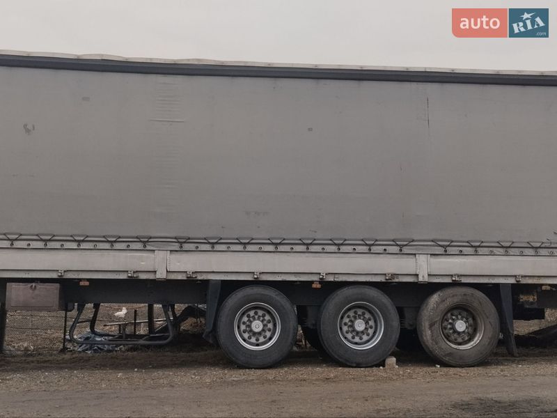 Тентованный борт (штора) - полуприцеп Schmitz Cargobull S01 2003 в Новой Басане