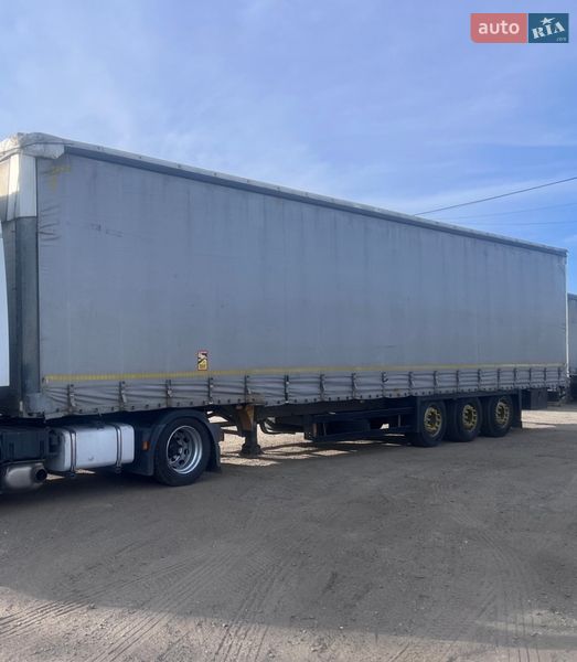 Тентований борт (штора) - напівпричіп Schmitz Cargobull S3 2008 в Львові