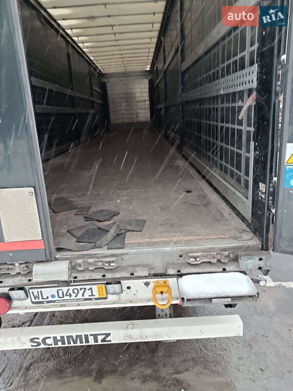 Тентованный борт (штора) - полуприцеп Schmitz Cargobull SAF 2018 в Луцке