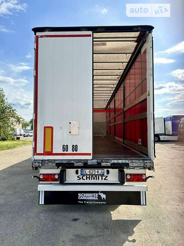 Тентованный борт (штора) - полуприцеп Schmitz Cargobull SAF 2015 в Дубно