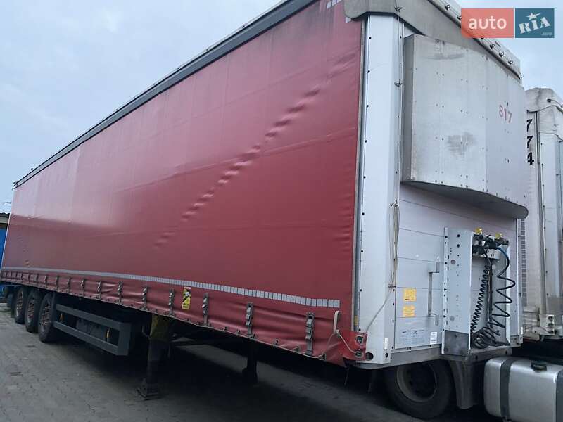 Тентованный борт (штора) - полуприцеп Schmitz Cargobull SAF 2008 в Луцке