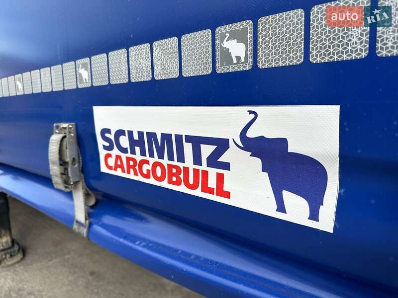 Тентованный борт (штора) - полуприцеп Schmitz Cargobull SAF 2015 в Дубно