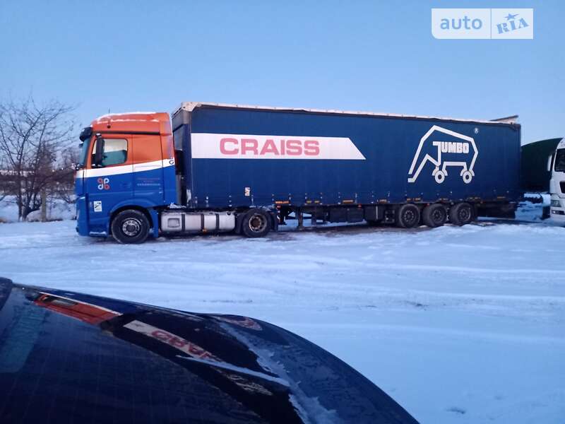 Тентований борт (штора) - напівпричіп Schmitz Cargobull SAF 2004 в Кам'янці-Бузькій