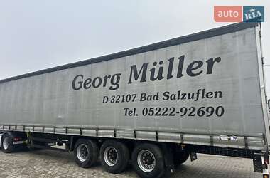 Тентованный борт (штора) - полуприцеп Schmitz Cargobull SAF 2016 в 