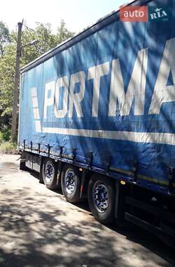 Тентований борт (штора) - напівпричіп Schmitz Cargobull SAF 2008 в Білгороді-Дністровському